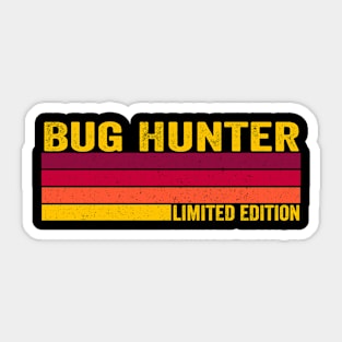 Bug Hunter Entomologist Sticker